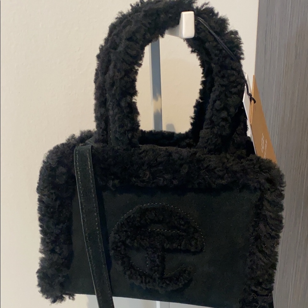 Authentic Telfar x Ugg Small Bag Black